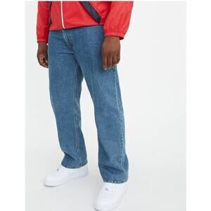 Levi's 505 Men's Jeans Size 50x32 Regular Fit Blue MSRP $69.50
